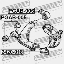 ELSŐ LENGŐKAR PERSELY CITROEN XSARA PICASSO (N68) 1999-2009 3520.H5
