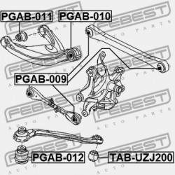 CITROEN C6 2005-2012 HÁTSÓ NYERGES RÚD PERSELYE 5178.47
