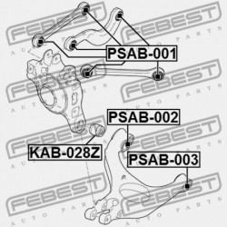 HÁTSÓ ALSÓ LENGŐKAR PERSELY PORSCHE PANAMERA 2009-2016 970.331.04102