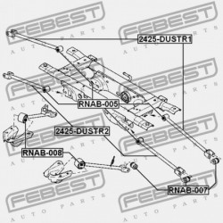 HÁTSÓ BÜTYKÖK RENAULT DUSTER 2011- 8200839121