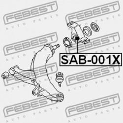 ELSŐ VEZÉRLŐKAR HÁTSÓ PERSELY SUBARU IMPREZA G11 2000.02-2007.04 JP 20201-FA060