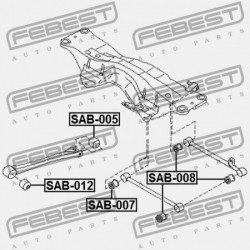 VEZÉRLŐKAR PERSELY HÁTUL SUBARU IMPREZA G11 2000.02-2007.04 JP 20254-SA000