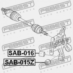 HÁTSÓ ÚSZÓCSAPÁGY PERSELY SUBARU IMPREZA G12 2007.03- JP 20257-XA000