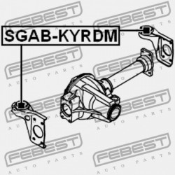 SSANG YONG REXTON 2001-2013 ELSŐ DIFFERENCIÁLMŰ PERSELYE 4105009202