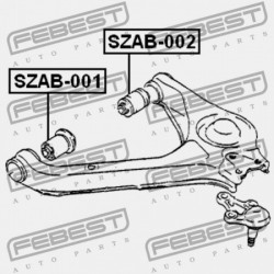 ELSŐ ALSÓ LENGŐKAR PERSELY SUZUKI SIDEKICK SPORT SV418 1996-1998 09319-12044