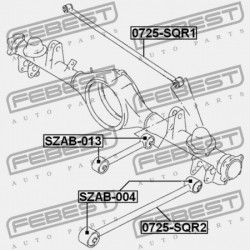 HÁTSÓ VEZÉRLŐKAR PERSELY SUZUKI GRAND VITARA/ESCUDO SQ416/SQ420/SQ625 1998-2006 46201-65D50