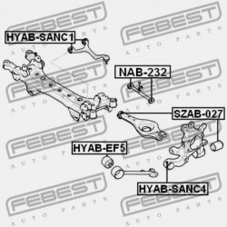 HÁTSÓ KERESZTIRÁNYÚ VEZÉRLŐKAR PERSELY SUZUKI GRAND VITARA/ESCUDO JB416/JB420/JB627 2006-2014 46122-65J00