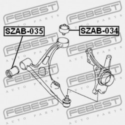 ELSŐ LENGŐKAR PERSELY ELÜLSŐ SUZUKI AERIO/LIANA RH423 2006- 45500-50810