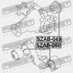 DIFFERENCIÁLMŰ PERSELY SUZUKI GRAND VITARA/ESCUDO JB416/JB420/JB627 2006-2014 27561-66J01
