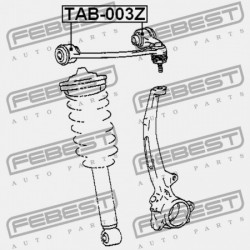 ELSŐ FELSŐ LENGŐKAR PERSELY TOYOTA CELSIOR UCF2 1994.10-2000.08 JP 48610-59015