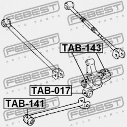 HÁTSÓ CSUKLÓPERSELY TOYOTA CAMRY GRACIA MCV2,SXV2 1996.12-2001.09 JP 42305-06020