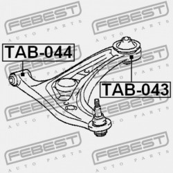 ALSÓ ELSŐ LENGŐKAR HÁTSÓ PERSELY TOYOTA VITZ NCP1,SCP1 1999.01-2005.01 JP 48068-59055