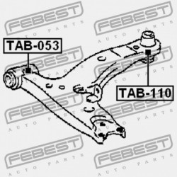 ELSŐ VEZÉRLŐKAR PERSELY ELÖL TOYOTA COROLLA SED/CP/WG AE10,CE100,EE10 1991.08-2001.11 GR 48068-12171