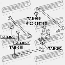 VEZÉRLŐKAR PERSELY HÁTSÓ KERESZTIRÁNYÚ TOYOTA CAMRY GRACIA MCV2,SXV2 1996.12-2001.09 JP 48730-21020