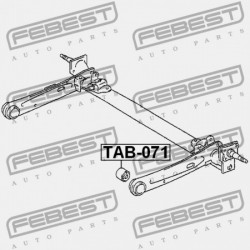 HÁTSÓ LENGŐKAR PERSELY TOYOTA CORSA/TERCEL EL5,NL50 1994.09-1999.07 JP 48725-16150