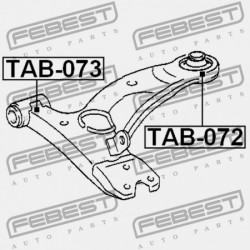 ELSŐ LENGŐKAR HÁTSÓ PERSELY TOYOTA VISTA/VISTA ARDEO AZV5,SV5,ZZV50 1998.06-2003.07 JP 48069-32070