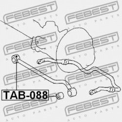 ELSŐ NYERGES RÚD PERSELY TOYOTA LAND CRUISER FJ,FZJ,HDJ,HJ,HZJ,KZJ,LJ,PZJ,RJ7 1990.01 48706-60030