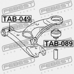 ELSŐ LENGŐKAR HÁTSÓ PERSELY TOYOTA GAIA ACM1,CXM10,SXM1 1998.05-2004.09 JP 48655-44020