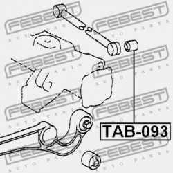 VEZÉRLŐKAR PERSELY HÁTSÓ KERESZTIRÁNYÚ TOYOTA LAND CRUISER FJ,FZJ,HDJ,HJ,HZJ,KZJ,LJ,PZJ,RJ7 1990.01 48706-60050