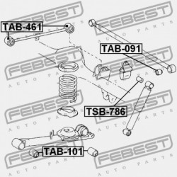 HÁTSÓ VEZÉRLŐKAR PERSELY TOYOTA LITE/TOWNACE NOAH,V CR4,5,KR4,52,SR40,50 1996.10-2007 48704-28040