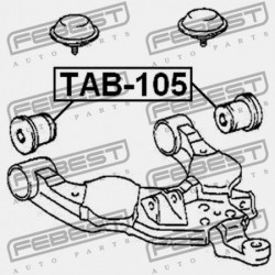 ELSŐ ALSÓ LENGŐKAR PERSELY TOYOTA LAND CRUISER 90 KZJ9,LJ9,RZJ9,VZJ9 1996.04-2008.12 GR 48061-35040