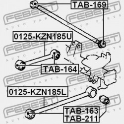 VEZÉRLŐKAR PERSELY HÁTSÓ KERESZTIRÁNYÚ TOYOTA LAND CRUISER 90 KZJ9,LJ9,RZJ9,VZJ9 1996.04-2008.12 GR 48740-60070