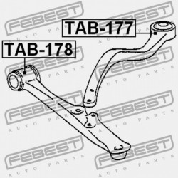 ELSŐ ALSÓ LENGŐKAR PERSELY TOYOTA CROWN/CROWN MAJESTA GS171,JKS175,JZS17,UZS17 1999.09- 48069-30290