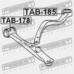 ELSŐ ALSÓ LENGŐKAR PERSELY TOYOTA ARISTO JZS16 1997.08-2005.01 JP 48670-30281