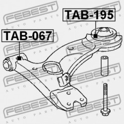 ELSŐ LENGŐKAR HÁTSÓ PERSELY TOYOTA CALDINA AT191,CT19,ET196,ST19 1992.11-2002.06 JP 48655-20260