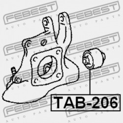 HÁTSÓ LENGŐKAR PERSELY TOYOTA AVENSIS AZT25 2003.07-2008.11 JP 48725-05141