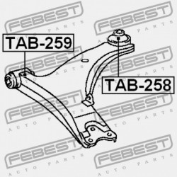 ELSŐ LENGŐKAR HÁTSÓ PERSELY TOYOTA CELICA ST20 1993.09-1999.08 JP 48068-20290