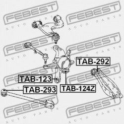 HÁTSÓ NYAKRÚD PERSELY TOYOTA ALTEZZA/ALTEZZA GITA GXE1,JCE1,SXE10 1998.10-2005.07 48710-53010