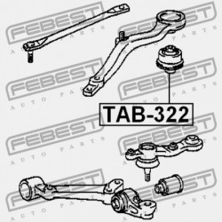 ELSŐ VEZÉRLŐKAR PERSELY TOYOTA CROWN/CROWN MAJESTA GS151,JZS15,LS151,UZS15 1995.08-2 48660-30260