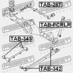 HÁTSÓ VEZÉRLŐKAR PERSELY TOYOTA RUSH J200E,J210E 2006.01- JP 48702-B4010