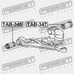 ELSŐ ALSÓ LENGŐKAR PERSELY TOYOTA DYNA/TOYOACE KDY2,LY2,RZY2,TRY2 2001.07- JP 48061-25010