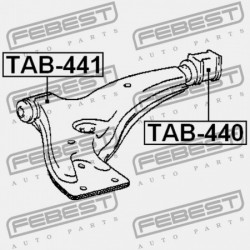 ELSŐ LENGŐKAR PERSELY ELÜLSŐ TOYOTA CORSA/TERCEL EL5,NL50 1994.09-1999.07 JP 48068-46011