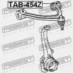 ELSŐ FELSŐ LENGŐKAR PERSELY TOYOTA CROWN/CROWN MAJESTA GS151,JZS15,LS151,UZS15 1995.08-2 48610-39025
