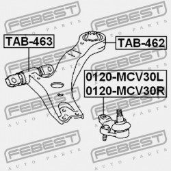 ELSŐ VEZÉRLŐKAR PERSELY ELÜLSŐ TOYOTA HIGHLANDER (NAP) ASU50,GSU5,GVU58 2013.12- US 48068-08020