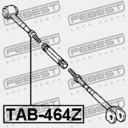KERESZTIRÁNYÚ HÁTSÓ NYAKRÚD PERSELY L TOYOTA CAMRY (JPP) ACV30,MCV3 2001.07-2006.01 US 48740-33080