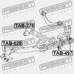 HÁTSÓ CSUKLÓPERSELY TOYOTA CELICA ZZT23 1999.08-2005.07 EU 42304-63010