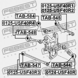 HÁTSÓ NYERGES RÚD PERSELYE LEXUS LS460/460L USF4 2006.08-2012.09 EU 48705-50030