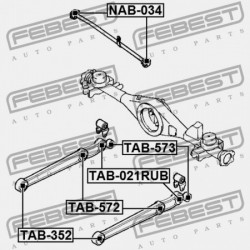 HÁTSÓ VEZÉRLŐKAR PERSELY DAIHATSU ATRAI 7 S221G/S231G 2000-2004 48710-97504-000