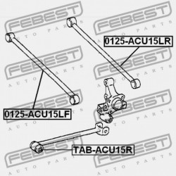 HÁTSÓ NYAKRÚD PERSELY TOYOTA KLUGER L/V ACU2,MCU2 2000.11-2007.05 JP 48780-48010