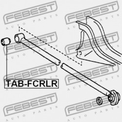HÁTSÓ NYAKRÚD PERSELY TOYOTA VITZ NCP1,SCP1 1999.01-2005.01 JP 48706-52010
