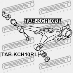 HÁTSÓ VEZÉRLŐKAR PERSELY TOYOTA HIACE/HIACE S.B.V KLH1,2,LXH1,2,RCH1,2 1995.08-2011.1 48725-26090