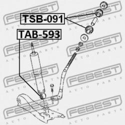 NYOMATÉKRÚD PERSELY TOYOTA HIACE KDH2,LH2,TRH2 2005.01-2014.02 US 48674-26040