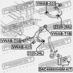 ELSŐ ALSÓ LENGŐKAR PERSELY VOLKSWAGEN AMAROK 2010- BR 2H0412333A