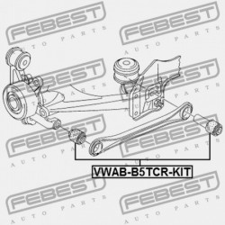 HÁTSÓ NYERGES RÚD PERSELY AUDI A6 ALLROAD 2000-2005 MEX 4Z7501530