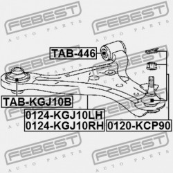 JOBB ELSŐ ALSÓ LENGŐKAR TOYOTA IQ KGJ10,NGJ10 2008.11- JP 48068-79015
