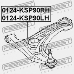 BAL ELSŐ FELSŐ LENGŐKAR TOYOTA SIENTA NCP175,NHP170,NSP17 2015.06- JP 48069-59095